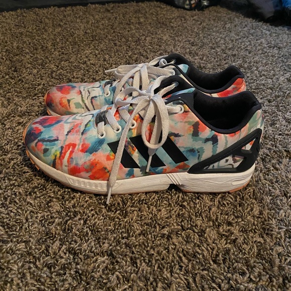 Adidas Watercolor Running Shoes size 10 - Picture 5 of 8